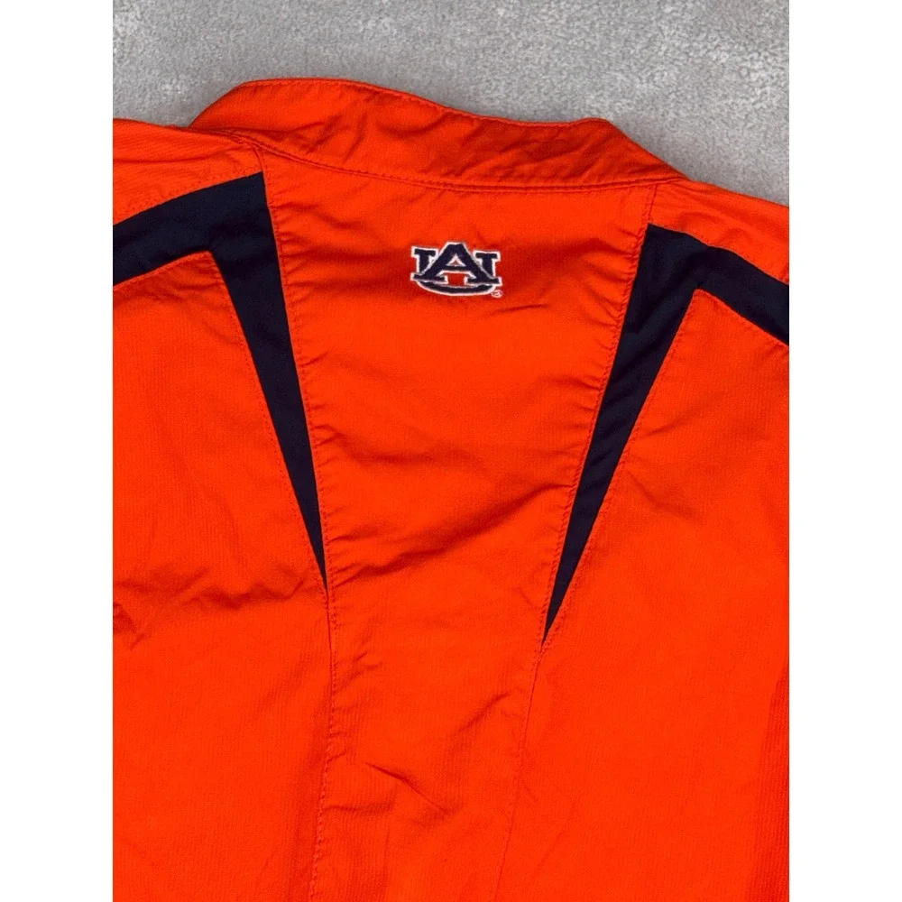 Nike Auburn Tigers Windbreaker Jacket Orange Blue Kids Medium‎ Full Zip
